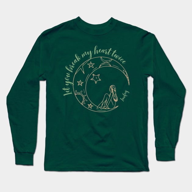 Laufey Let you break my heart twice Long Sleeve T-Shirt by Alexander S.